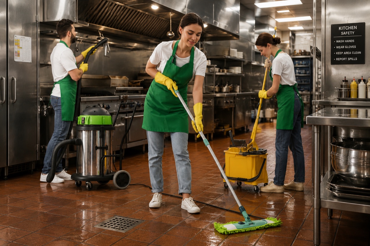Commercial Kitchen Cleaning